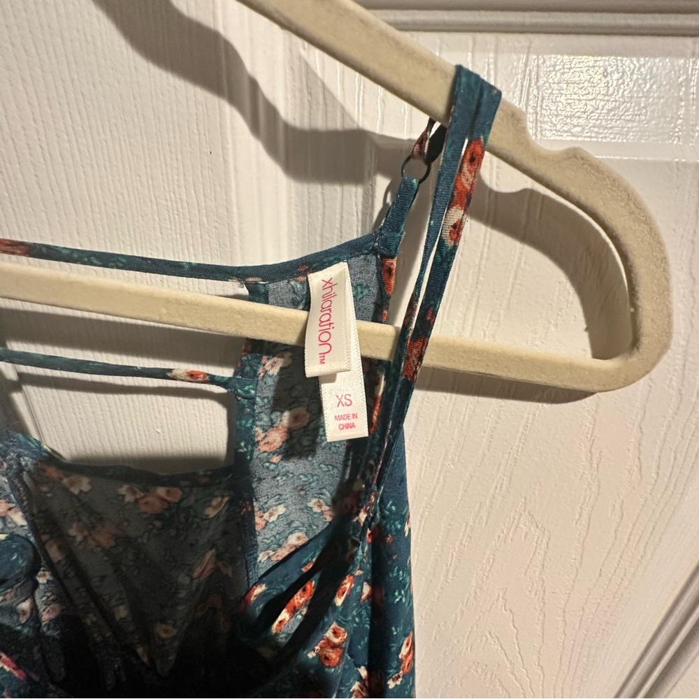 Xhilaration Floral Strappy Dress - Picture 3 of 4